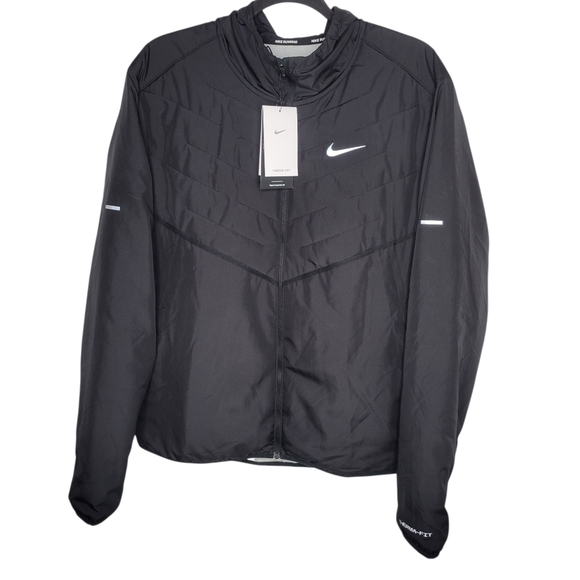 Nike Other - NikeMen's Nike Therma-FIT Synthetic Fill Repel Aerolayer Jacket Size Large Black